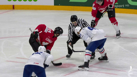 MS v ledním hokeji mužů 2025 Švédsko, Dánsko - Kanada - Francie