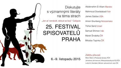 Festival spisovatelů Praha 2015 - Gala večer