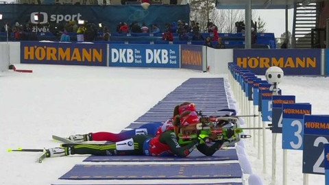 MS v biatlonu 2019 Švédsko - Štafeta žen na 4 x 6 km
