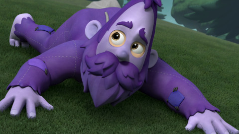 Tlapková patrola - Tlapky zachraňují Humsquatche / Tlapky zachraňují létající disk