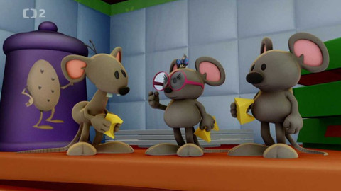 Garfieldova show - 1/4 Vzpoura hlodavců – Městské krysy, zlé krysy