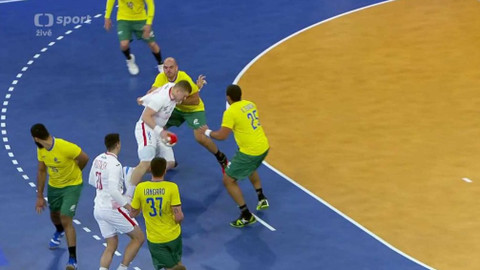 MS v házené 2021 Egypt - Brazílie - Polsko