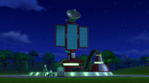 Tlapková patrola - Tlapky zastavují padající vesmírný odpad / Tlapky zachraňují obří kukačku