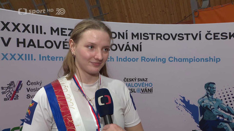 Veslování - XXXIII. MČR v jízdě na veslařském trenažéru Praha