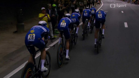 Tour de France - Sestřih z průběhu 2. etapy