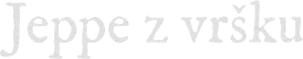 Jeppe z vršku