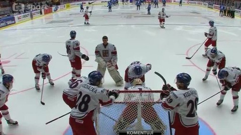 Hokej - Česko - Finsko