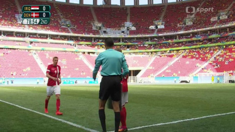 XXXI. letní olympijské hry 2016 Rio de Janeiro - Fotbal: Irák - Dánsko (muži)