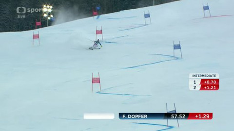 MS v alpském lyžování 2013 Rakousko - 1. kolo obřího slalomu mužů