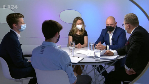 Otázky Václava Moravce - 14. února 2021 13:05