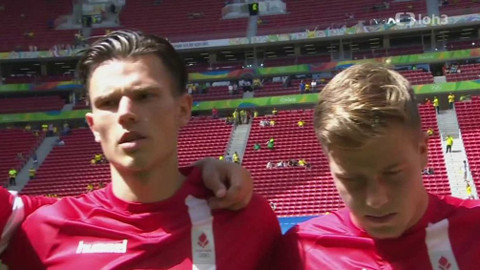 XXXI. letní olympijské hry 2016 Rio de Janeiro - Fotbal: Irák - Dánsko (muži