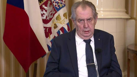 Válka na Ukrajině - Projev prezidenta republiky Miloše Zemana k vývoji na Ukrajině