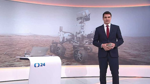 90’ ČT24 - Vozítko Perseverance rok na Marsu