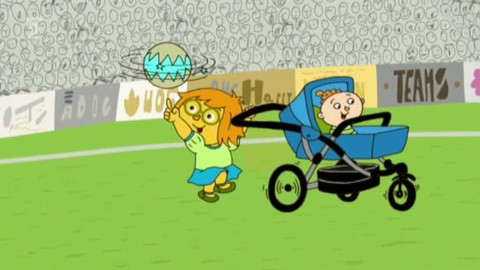 Berta a Ufo - Na fotbale