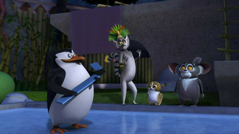 Tučňáci z Madagaskaru - Na ryby / Zázrak na ledě