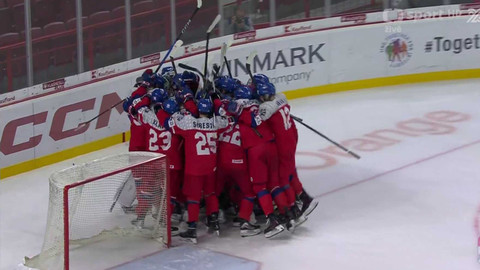 Hlinka Gretzky Cup - USA - Česko