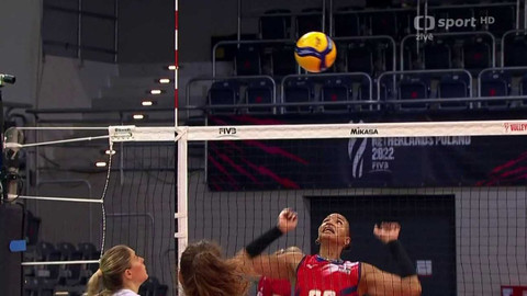 MS ve volejbalu žen 2022 Nizozemsko, Polsko - Srbsko - Dominikánská republika