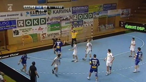 Házená - HCB OKD Karviná - SSK Talent M.A.T. Plzeň