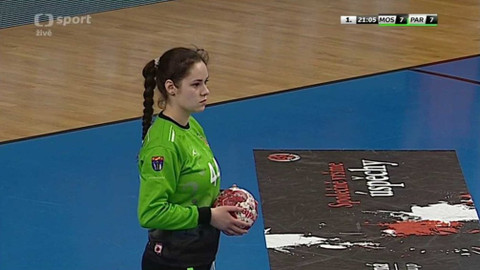 Házená - DHK Baník Most - HK Slávia Partizánske