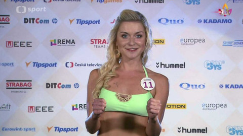 Česko-Slovenská Tipsport Miss Aerobic 2015 - Jitka Vítová