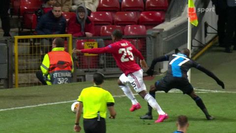 Evropská liga UEFA - Manchester United - Club Brugge