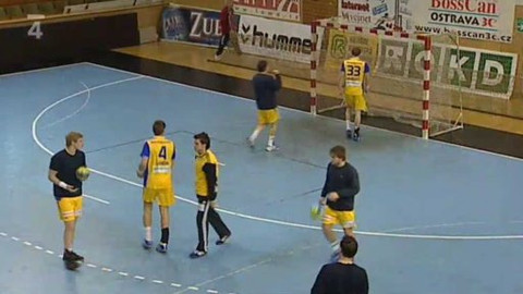 Házená - HC Baník OKD Karviná - HC Dukla Praha