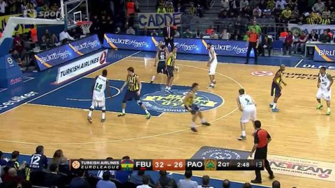 Evropská liga v basketbalu - Fenerbahce Ülker Istanbul - Panathinaikos Atény