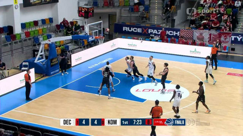 Basketbal - BK ARMEX Děčín - BC Komárno