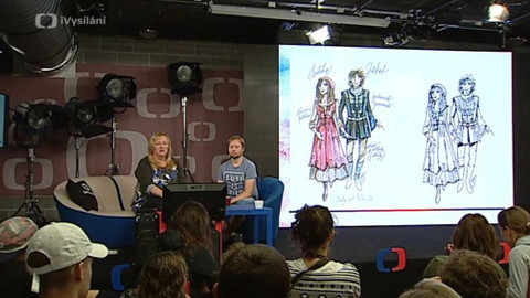 ČT na Colours of Ostrava - Workshop - grafika v TV