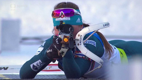 ME v biatlonu 2018 Itálie - Stíhací závod žen na 10 km