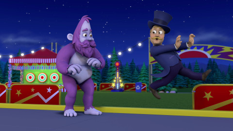 Tlapková patrola - Tlapky zastavují návrat yettiho / Tlapky zachraňují osamělého ducha