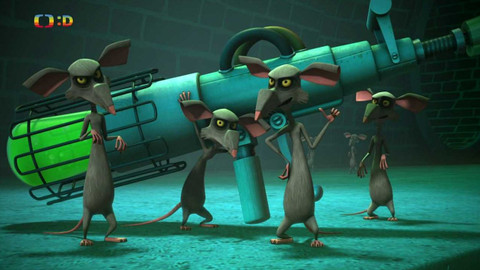 Tučňáci z Madagaskaru - Malý velký velící / Hladový a hadový