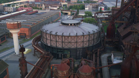 Příběhy staveb - Aula vybudovaná v plynojemu