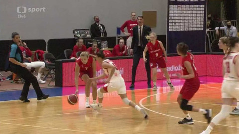 Basketbal - Česko - Dánsko