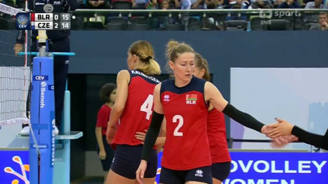 ME ve volejbalu 2017 - Česko - Bělorusko