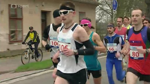 Atletika - M ČR v půlmaratónu 2013 Pardubice