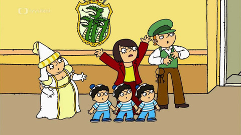 Čeština s Bílou paní - 4. Досить лякати UA/CZ tit.