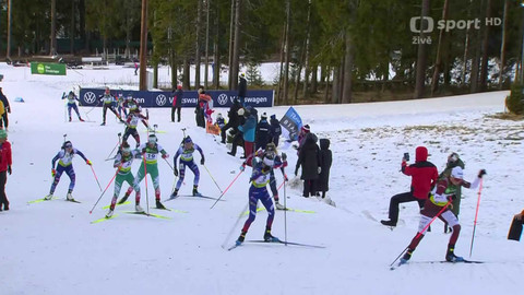 MS v biatlonu juniorů 2025 Švédsko - Závod žen s hromadným startem