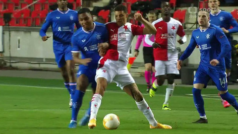 Evropská liga UEFA - SK Slavia Praha - FC Glasgow Rangers