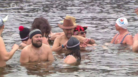 Sport v regionech - Křest otužilců, Praha