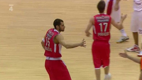 Evropská liga v basketbalu - Olympiakos Pireus - Galatasaray Istanbul