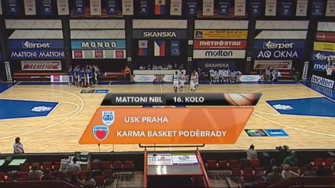 Basketbal - USK Praha - Karma Basket Poděbrady