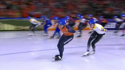 ME v rychlobruslení 2024 Nizozemsko - Hromadný start žen a mužů