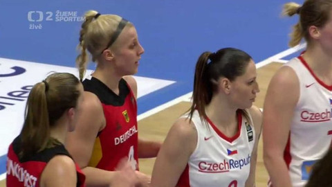 Basketbal - Česko - Německo