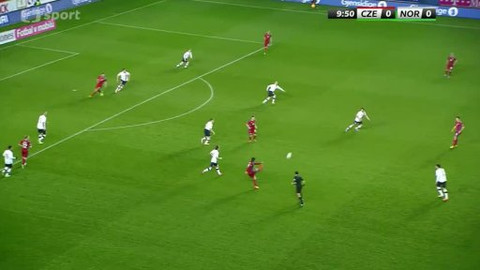 Fotbal - Česko - Norsko