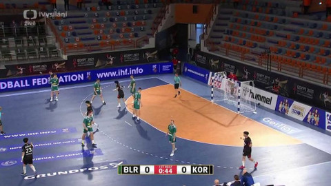 MS v házené 2021 Egypt - Bělorusko - Jižní Korea