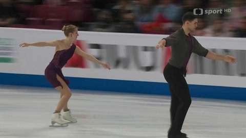 MS v krasobruslení 2024 Kanada - Sestřih krátkého programu sportovních dvojic