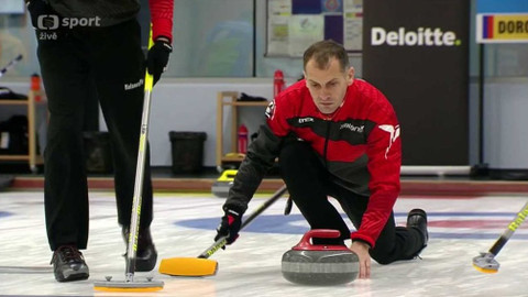Curling - Česko / Šik - Rusko / Doronin