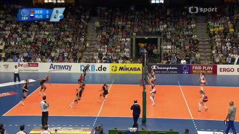 ME ve volejbalu žen 2013 - Rusko - Německo