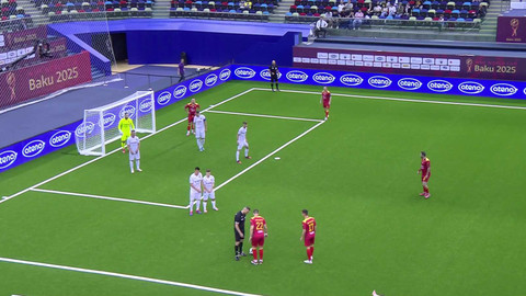 MS v malém fotbalu mužů 2025 Ázerbájdžán - Česko - Černá Hora